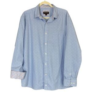 Men’s Johnston & Murphy Cotton Button Down -Size XL